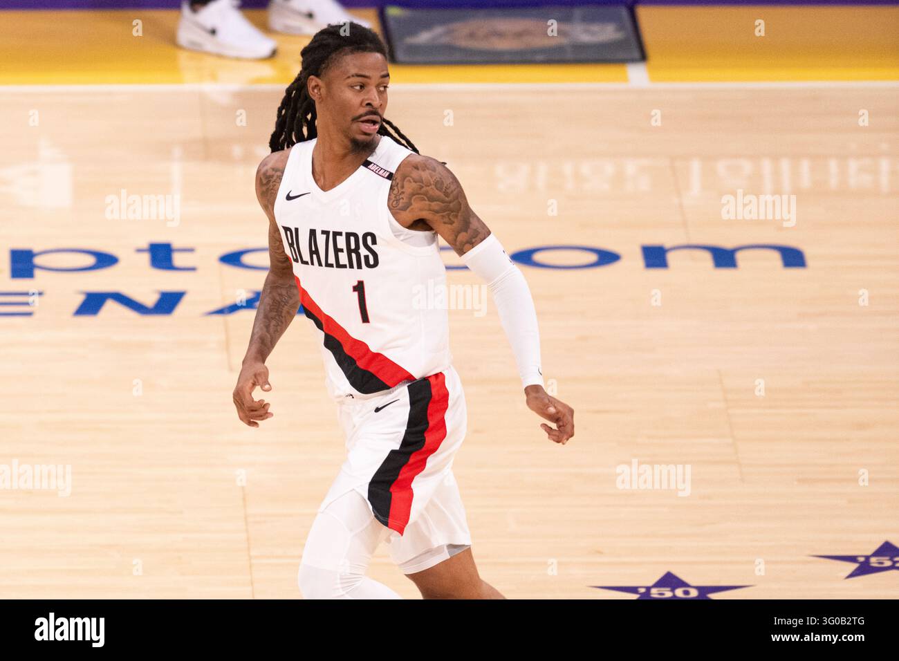 Pointer Nba Los Angeles, Calif., 27 October 2026. Portland Trailblazers guard Ja ...