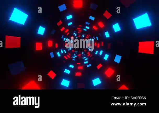 Exciting VJ loop on an abstract background with smooth flowing images ...