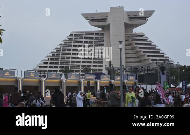 DohaQatar-15 February 2025: Qatar international food festival 2025 at