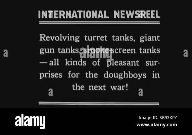 Tank Gun Text ENGLAND - 1926 - British Army revolving turret tanks, giant gun tanks ...
