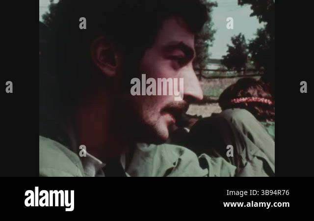 USA - 1971 - A member of Vietnam Veterans Against the War explains that ...