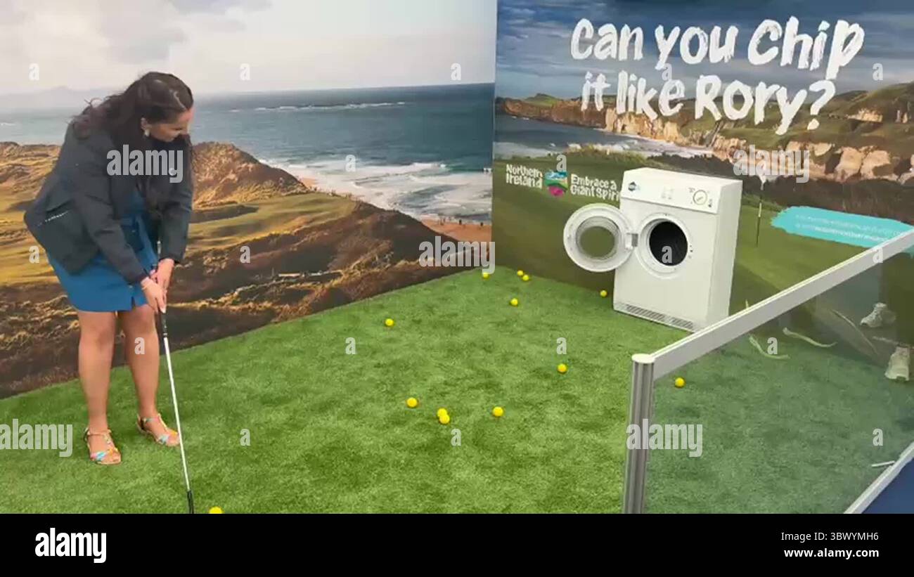 Deputy First Minister Emma Little-Pengelly recreates a famous Rory ...