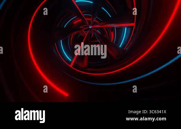Exciting VJ loop on an abstract background with smooth flowing images ...