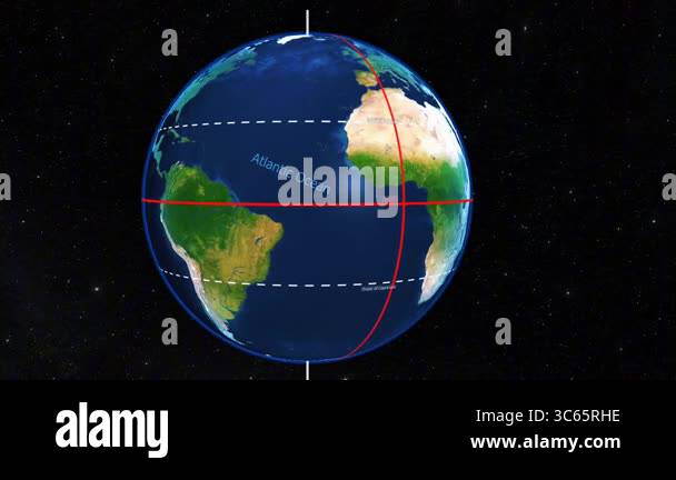 A 3D animation showing a detailed - A 3d Animation Showing A Detailed 3d Map Of The Worlds Seas And Oceans Highlighting Depths Currents And Boundaries 3c65rhe