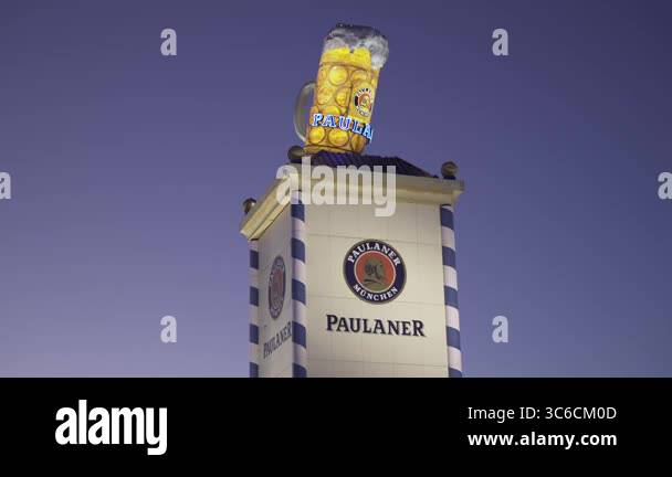 October 2, 2024. Germany, Munich. Famous Paulaner brewery at ...