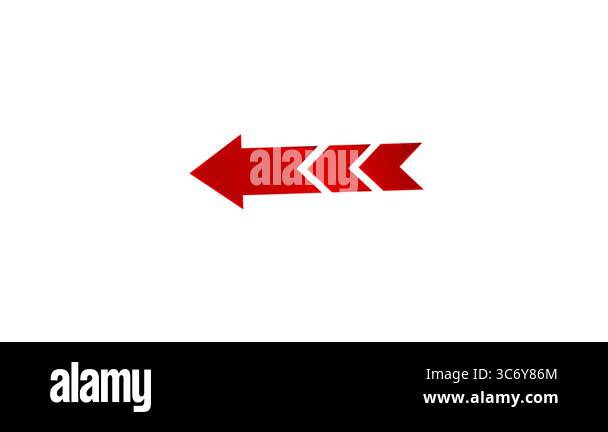 Red arrow icon,red colour arrow indicator ,arrow motion,moveable red ...