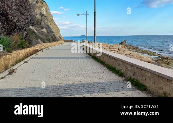 Tranquil pedestrian pathway runs Stock Videos & Footage - HD and 4K ...