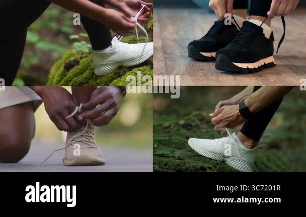 Gallery Detail: In A Lush Outdoor Setting Various Individuals Focus Intently As