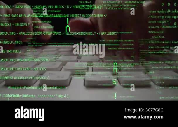 Creative visual of computer programming coding and software development ...