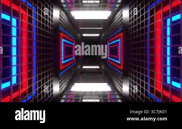 Exciting VJ loop on an abstract background with smooth flowing images ...