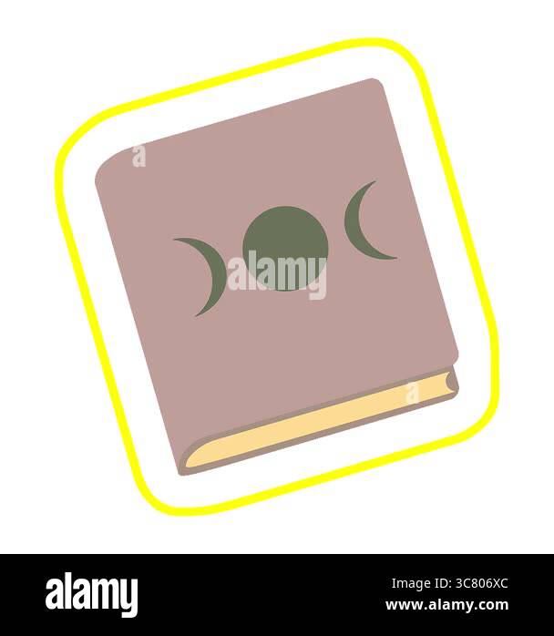 A simple looping animated book of shadows Stock Video Footage - Alamy