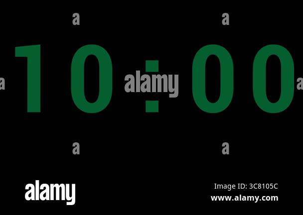 Numbers counting down from twelve Stock Videos & Footage - HD and 4K ...