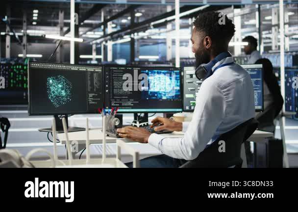 Data center system administrator using AI neural network models to ...