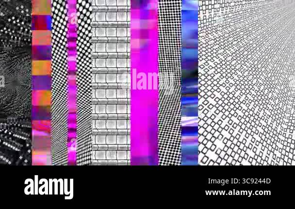 Creative Animated Patterns and Colorful Shapes Stock Video Footage - Alamy