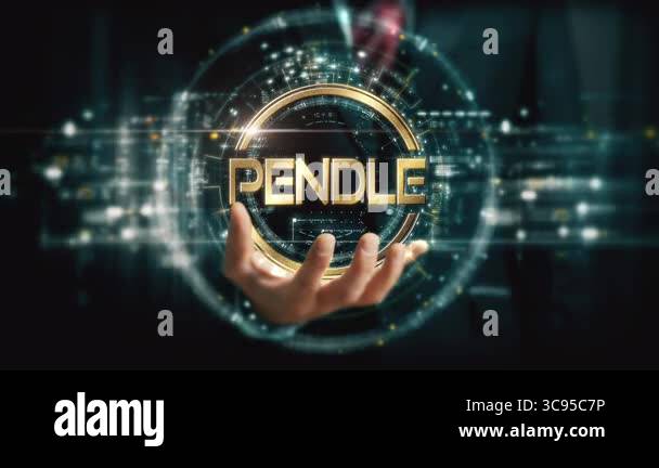 Pendle cryptocurrency coin in hand