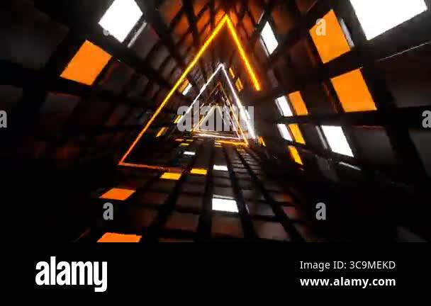 Exciting VJ loop on an abstract background with smooth flowing images ...