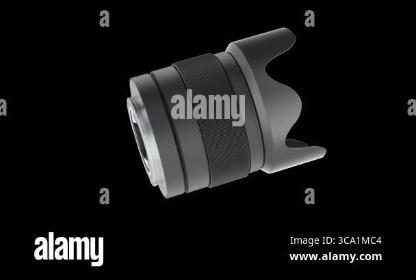 3 Lens Rotation Large-aperture wide-angle prime lens, photography camera lens rotating ...