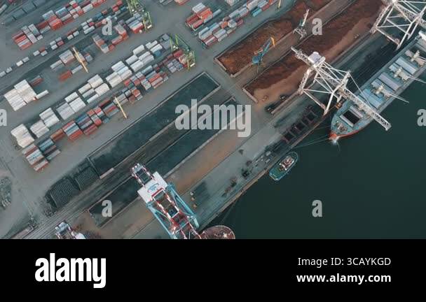 Loading unloading bulk cargo Stock Videos & Footage - HD and 4K Video ...