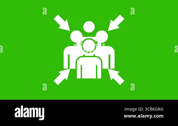 icon assembly point gathering point animated evacuation route point to ...