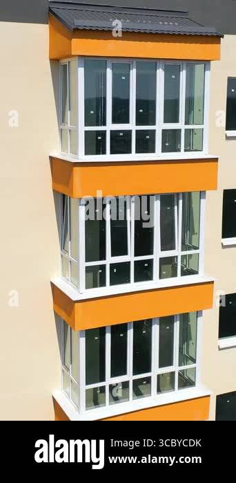Residential area with high apartment buildings. Aerial view of newly ... - Apartment Renovation Permits For Buildings With High Ceilings