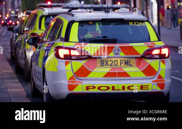 Uk police cars Stock Videos & Footage - HD and 4K Video Clips - Alamy