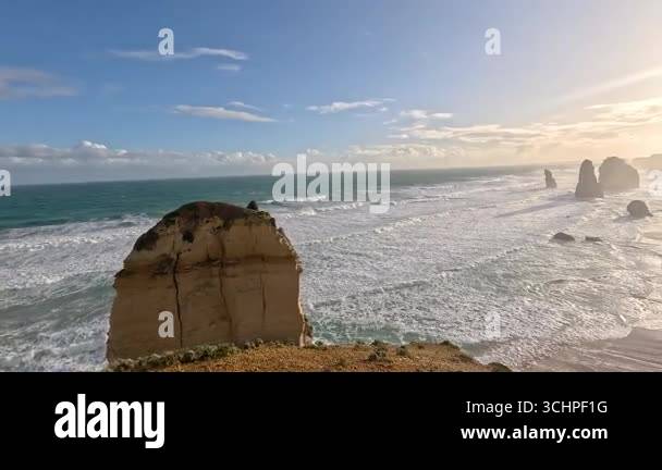 Sunset over rock formations Stock Videos & Footage - HD and 4K Video ...