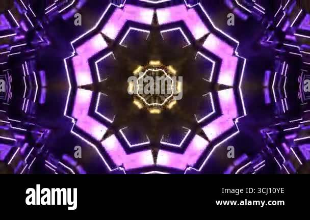 Seamless Animated VJ Pattern Background Stock Video Footage - Alamy