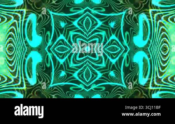 Seamless Animated VJ Pattern Background Stock Video Footage - Alamy
