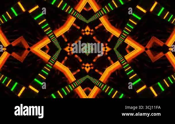 Seamless Animated VJ Pattern Background Stock Video Footage - Alamy
