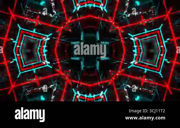 Seamless Animated VJ Pattern Background Stock Video Footage - Alamy