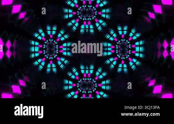 Seamless Animated VJ Pattern Background Stock Video Footage - Alamy