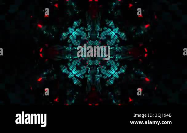 Seamless Animated VJ Pattern Background Stock Video Footage - Alamy