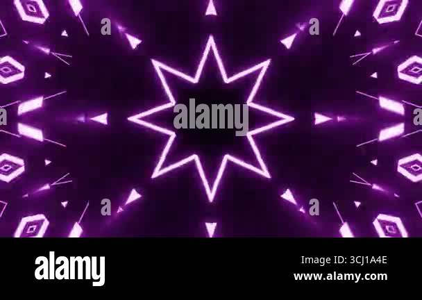 Seamless Animated VJ Pattern Background Stock Video Footage - Alamy