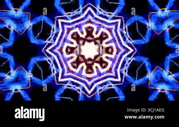 Seamless Animated VJ Pattern Background Stock Video Footage - Alamy