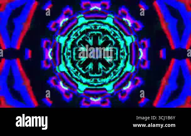 Seamless Animated VJ Pattern Background Stock Video Footage - Alamy
