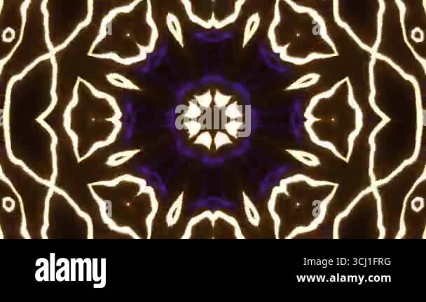 Seamless Animated VJ Pattern Background Stock Video Footage - Alamy