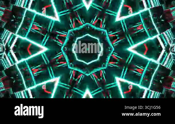 Seamless Animated VJ Pattern Background Stock Video Footage - Alamy