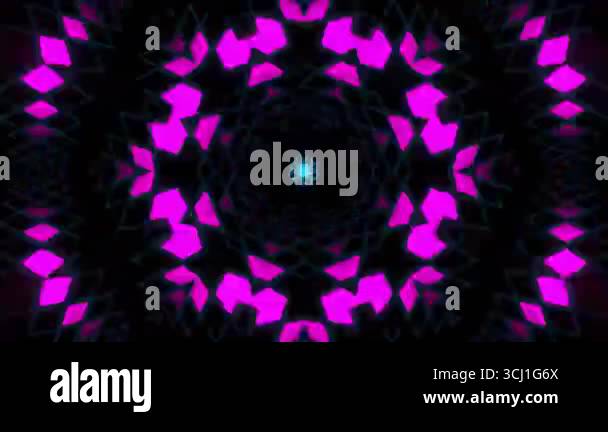 Seamless Animated VJ Pattern Background Stock Video Footage - Alamy