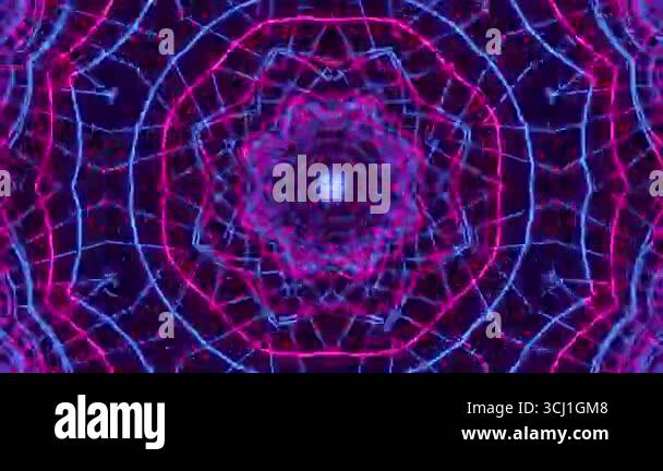 Seamless Animated VJ Pattern Background Stock Video Footage - Alamy