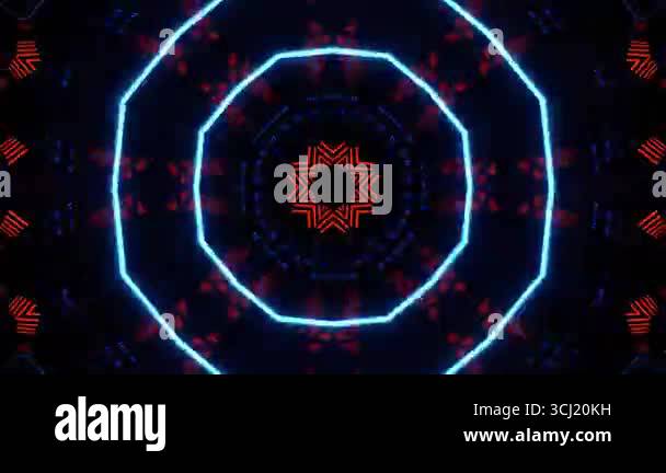 Seamless Animated VJ Pattern Background Stock Video Footage - Alamy