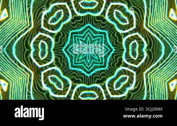 Seamless Animated VJ Pattern Background Stock Video Footage - Alamy