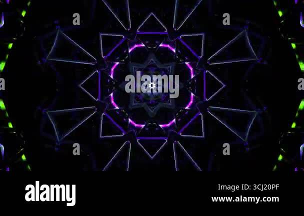 Seamless Animated VJ Pattern Background Stock Video Footage - Alamy