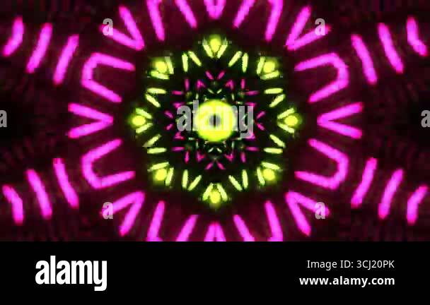 Seamless Animated VJ Pattern Background Stock Video Footage - Alamy