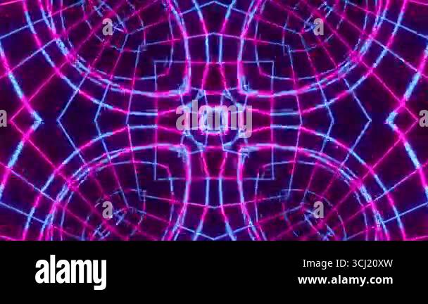 Seamless Animated VJ Pattern Background Stock Video Footage - Alamy