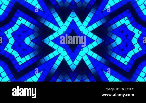 Seamless Animated VJ Pattern Background Stock Video Footage - Alamy