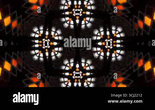 Seamless Animated VJ Pattern Background Stock Video Footage - Alamy