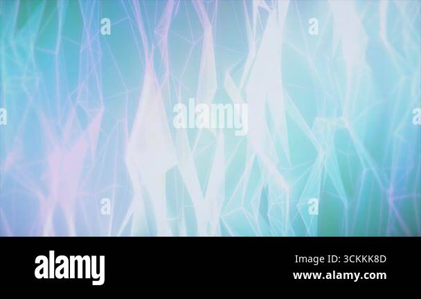 A mesmerizing abstract animation showcases flowing shapes in vibrant ...