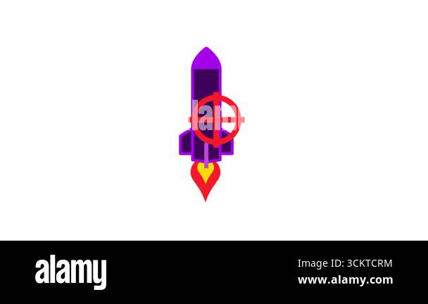 A rocket locks onto its target with precision, highlighting a dangerous ...