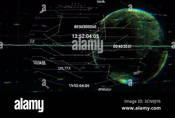 3D sphere emerging right starting rotation updating timestamps and ...