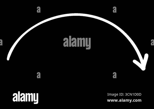 Motion graphics animation featuring bouncing ball paths and directional ...